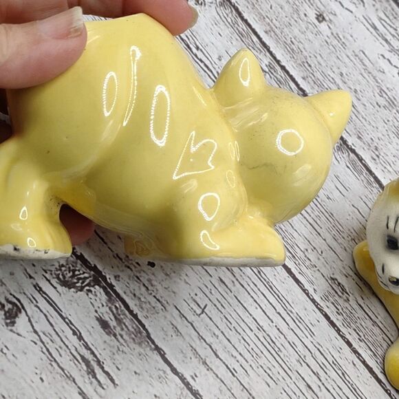 👍 McCoy Vintage Cat Planters. C2 - Picture 3 of 9